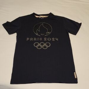 Paris 2024 Black T-Shirt